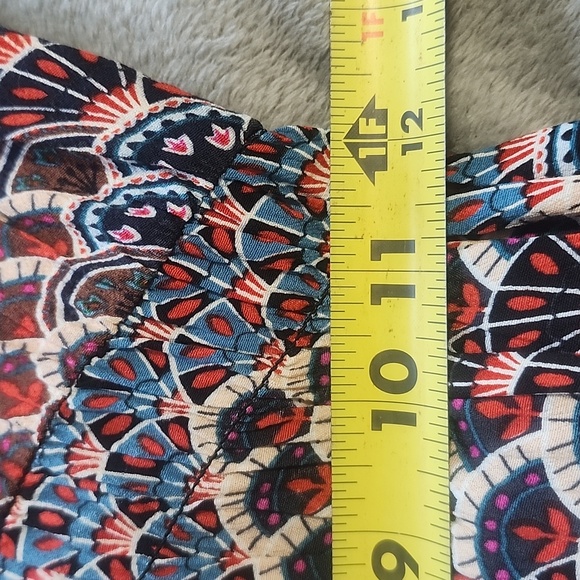 Anthropologie Maeve Monaco Empire Fan Print Peacock Dress, Size S, MSRP $168 - Picture 9 of 10